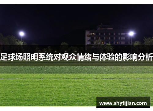足球场照明系统对观众情绪与体验的影响分析